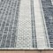 Homeroots 8 x 10 ft. Gray Stripe Indoor & Outdoor Area Rug 396232 - alternate 3
